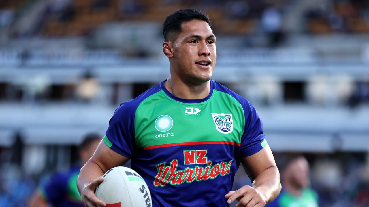 Roger Tuivasa-Sheck made his debut for Samoa after previously representing New Zealand. Picture: Hannah Peters/Getty Images