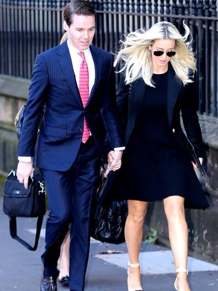 Roxy Jacenko won the fashion stakes but her husband lost his bid to remain a free man after his three week Supreme Court trial. Picture: John Grainger