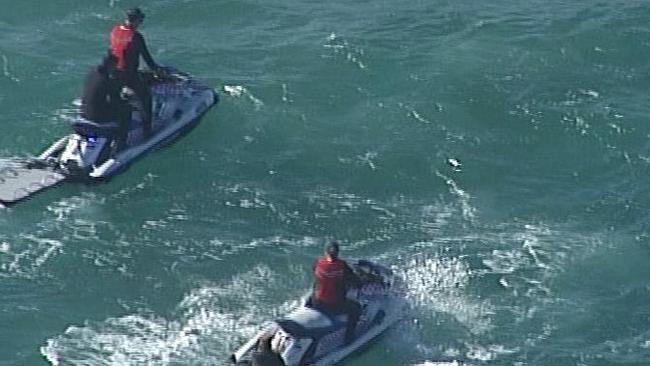 Search and rescue for missing Gold Coast plane. Picture: 7News