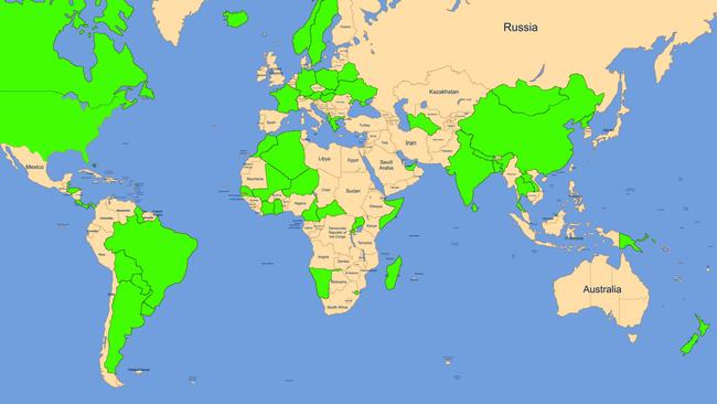 Paris climate change agreement: Map highlights risk to Australia | news ...