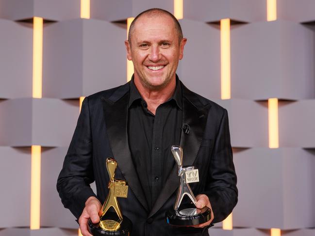 Gold Logie winner, Larry Emdur has been immortalised in the unofficial dictionary of Aussie slang. Picture: Justin Lloyd.