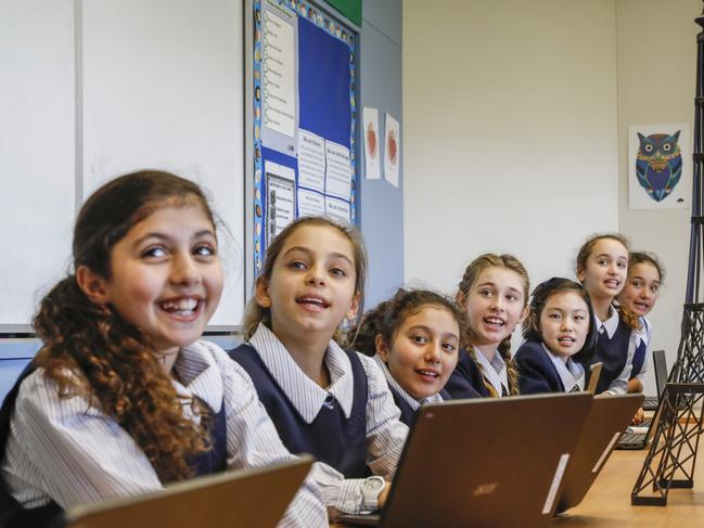 Meriden School ranked second in the top 10 inner west high schools based on NAPLAN. The school topped primary school list. Photo: Dallas Kilponen