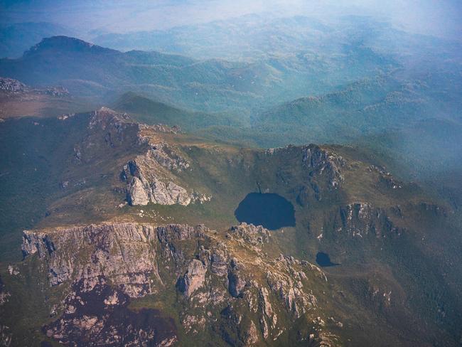 2019 Tasmanian bush fires. . Picture - LUKE TSCHARKE / PAR AVION