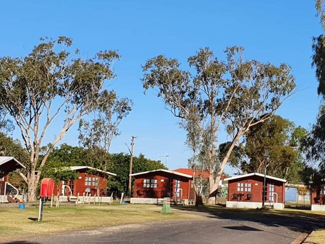 Trangie Caravan Park was allegedly targeted. Picture: Facebook/Trangie Caravan Park