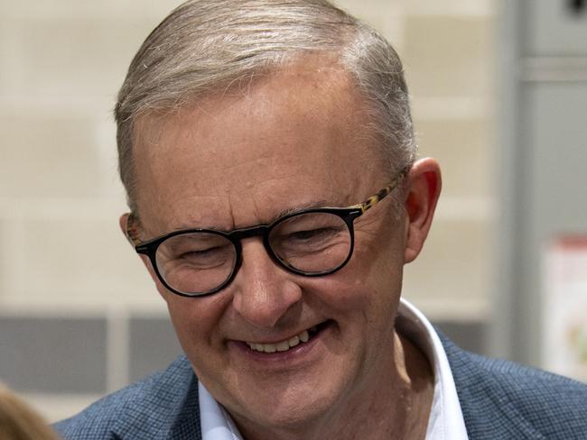 SYDNEY, AUSTRALIA - NewsWire, April 10, 2022. The Leader of the Australian Labor Party, Anthony Albanese at the Sydney Royal Easter Show. Picture: Monde Photography on behalf of RAS of NSW