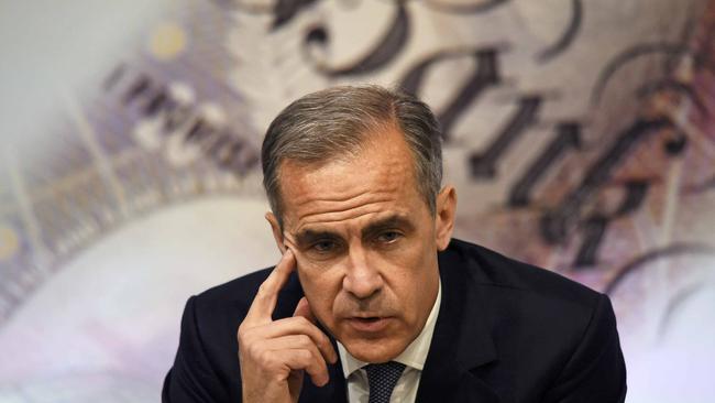 BoE officials didn’t announce any new policies this month. Picture: AFP