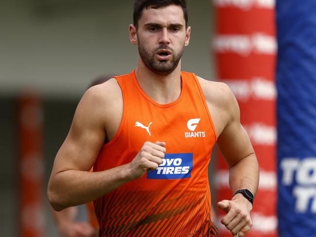 Jarrod Brander during the GWS Giants first session back of pre-season for the 1-4 year players. .  Photo by Phil Hillyard (**NO ON SALES** ÃÂ©Phil Hillyard)