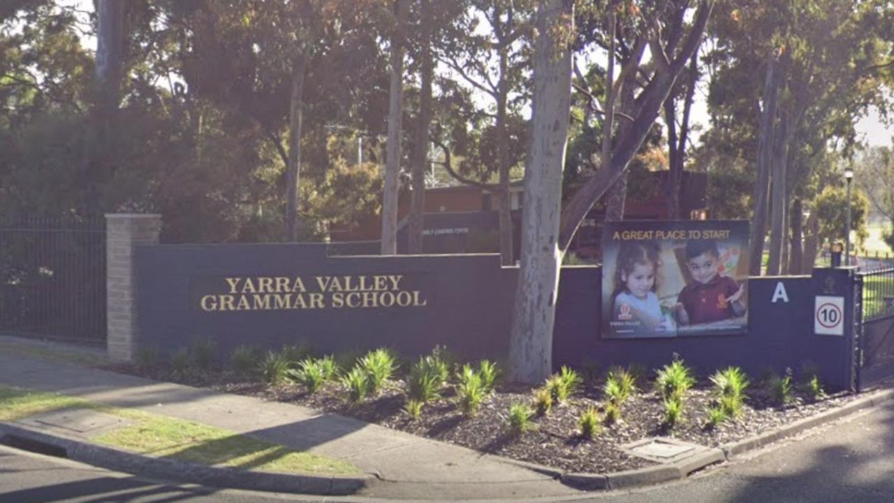 It costs about $30,000 a year to send a student to Yarra Valley Grammar School