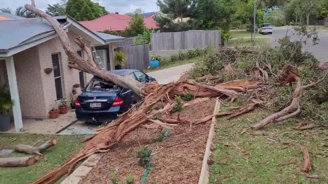 Nambour lightning strike