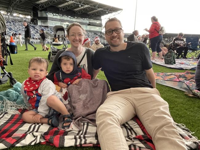 Shenae Haintz (right) with Lotti and Rylen.