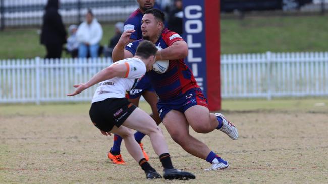 Campbelltown Collegians backrower John-Wesley Boath-Moananu. Picture: Steve Montgomery