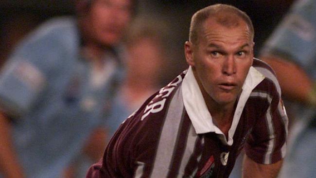 Alfie Langer inspires victory for the Maroons in 2001.