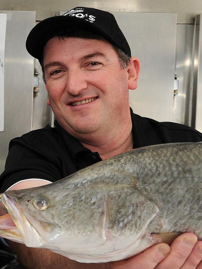 Matthew Cappo at Cappo Seafood in the Central Market. Picture: Greg Higgs