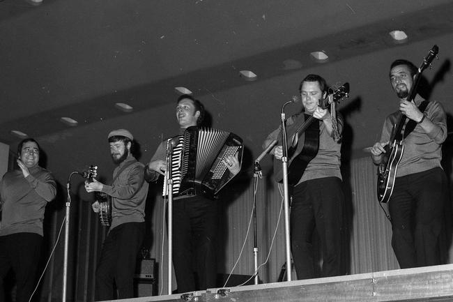 The Irish Rovers brought a breath of Ireland to Festival Hall. Picture by Graham Hutton