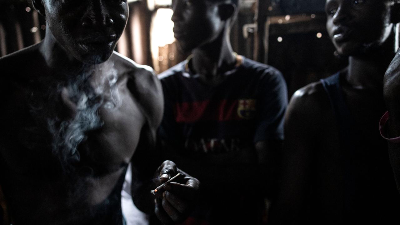 Sierra Leone has declared a national emergency on drug abuse. Picture: John Wessels / AFP