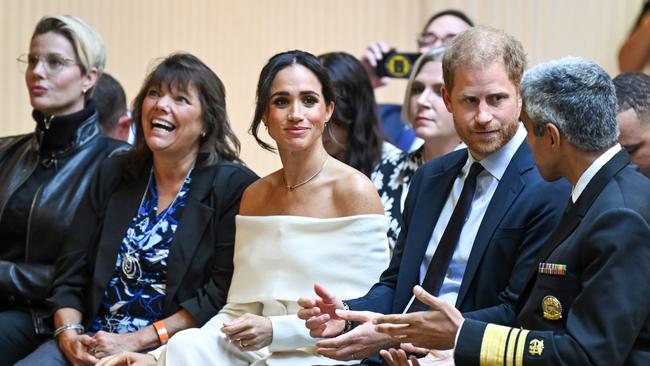 It is the first time Prince Harry and Meghan have returned to New York since they were involved in a “near catastrophic car chase”. (Photo by Bryan Bedder/Getty Images for Project Healthy Minds)