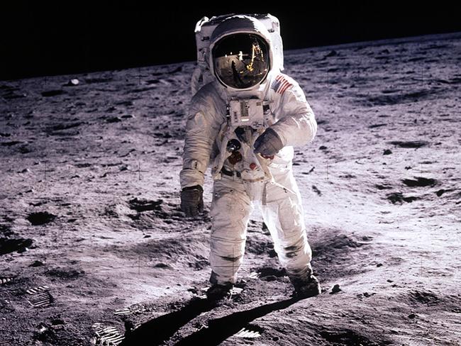 Buzz Aldrin on the moon in 1969. Photo: NASA