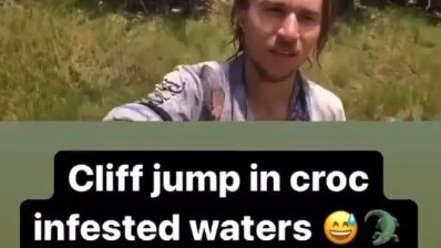 Instagrammer jumps into ‘croc infested’ river