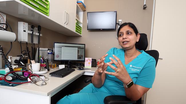 Dr Sonu Haikerwal wants everyone to get vaccinated but also another safe way of ensuring Australians can come home. Picture by Richard Gosling