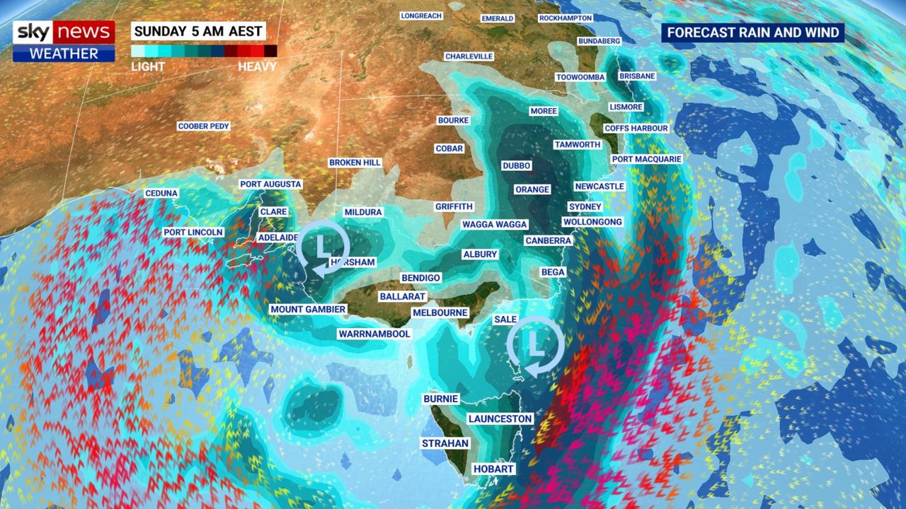 Sydney, Melbourne, Adelaide Forecast: Weather Set To Turn Wet, Cold ...