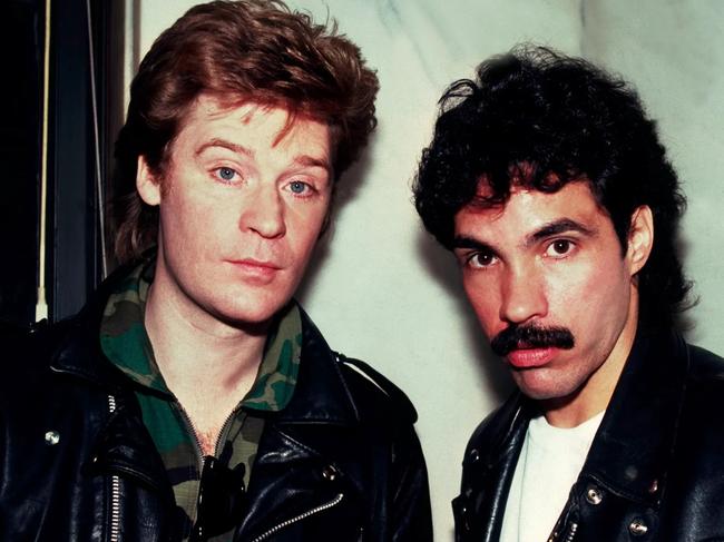 Daryl Hall and John Oates, November 1981. Picture: Paul Natkin/Getty Images