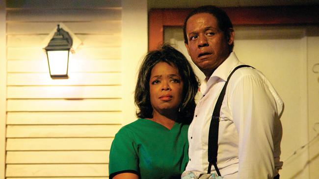 Oprah Winfrey and Forest Whitaker in The Butler.