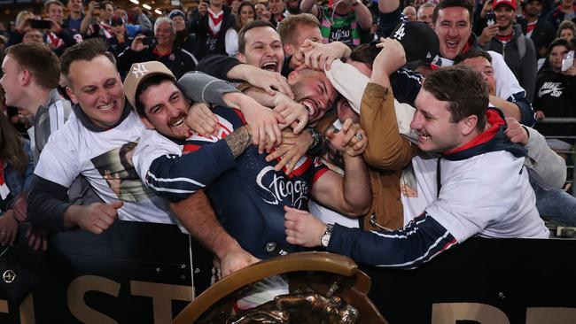 It’s great news for Roosters fans. Image: Brett Costello