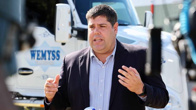 Transport and Main Roads Minister Brent Mickelberg