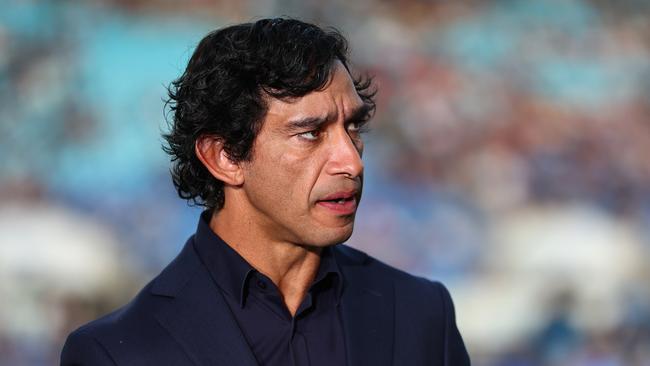 Johnathan Thurston was emotional after hearing of the allegation. (Photo by Chris Hyde/Getty Images)