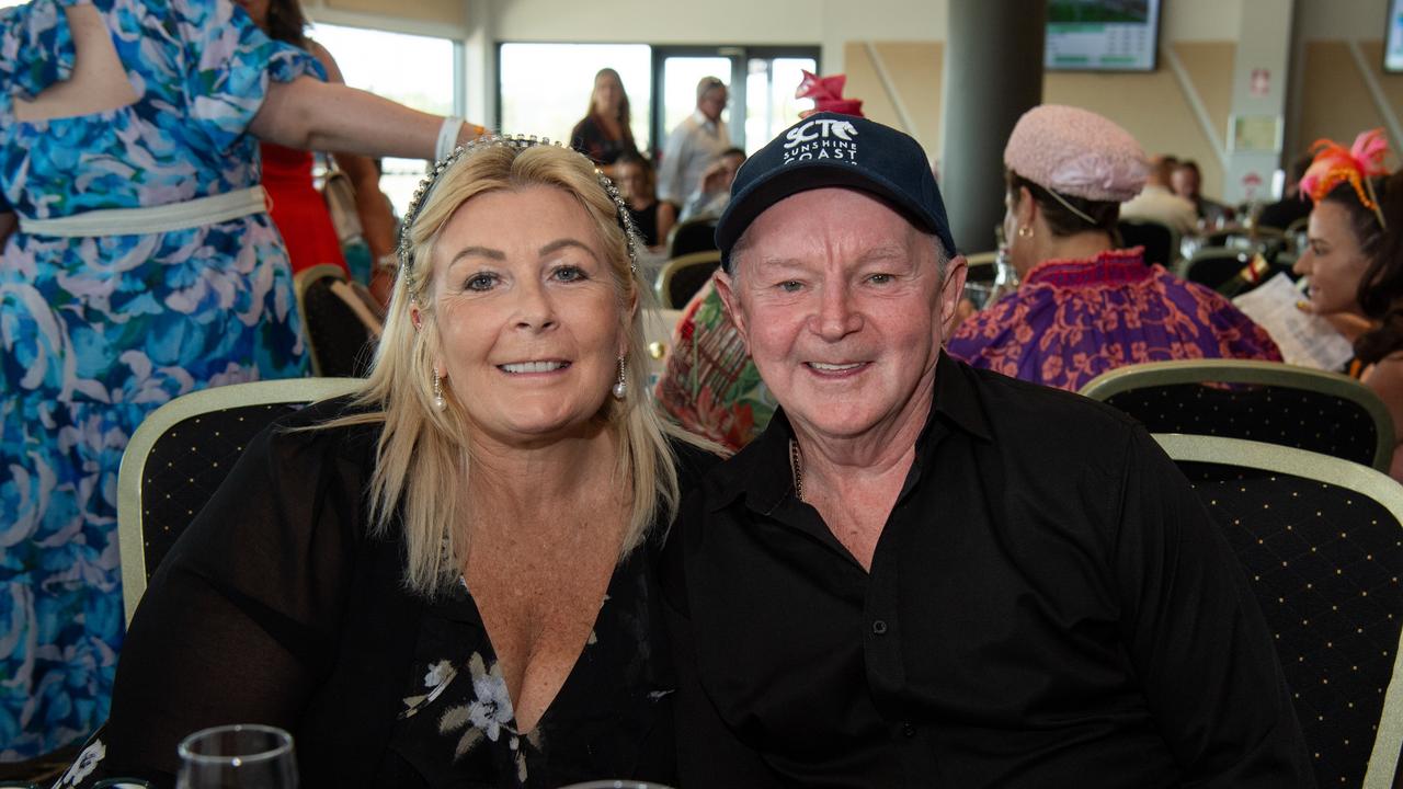 Gerard Ryan and Anne Ryan at the 2024 Darwin Cup. Picture: Pema Tamang Pakhrin