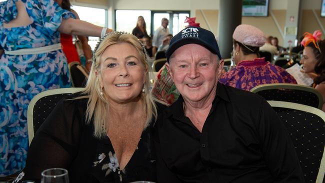 Gerard Ryan and Anne Ryan at the 2024 Darwin Cup. Picture: Pema Tamang Pakhrin