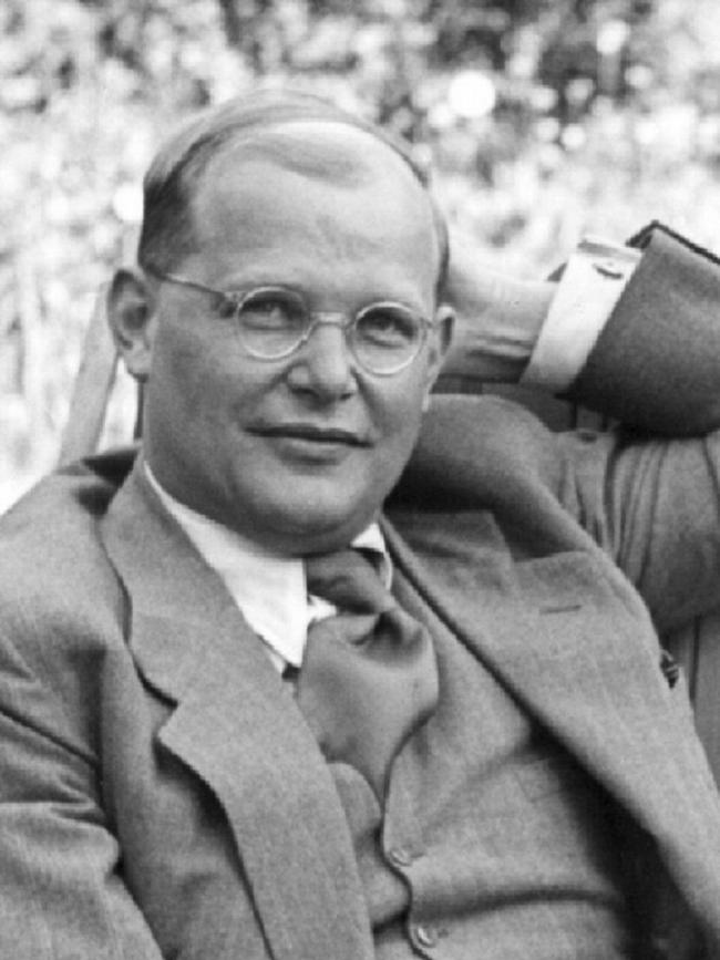 German pastor Dietrich Bonhoeffer