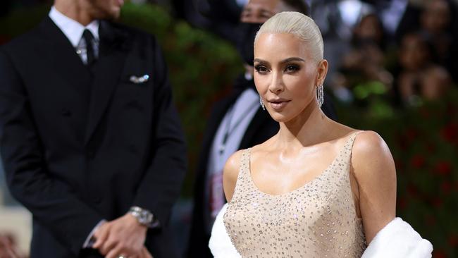 NEW YORK, NEW YORK – MAY 02: Kim Kardashian attends The 2022 Met Gala Celebrating "In America: An Anthology of Fashion" at The Metropolitan Museum of Art on May 02, 2022 in New York City. (Photo by Dimitrios Kambouris/Getty Images for The Met Museum/Vogue)