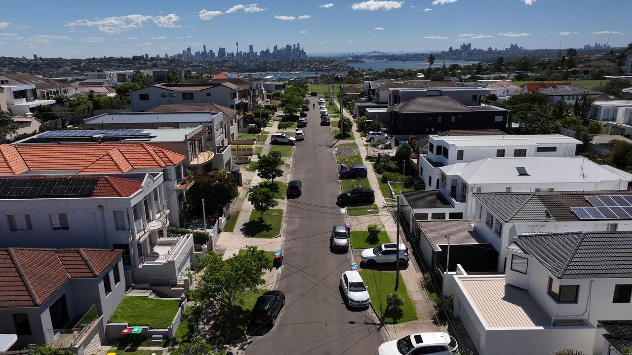 The view over Dover Heights and Darling Point, towards the Sydney CBD. Picture: Media Mode.