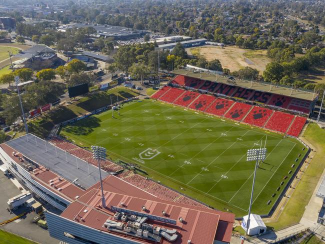 A $301m redevelopment of the Panthers Stadium in Penrith has been announced. Picture: Supplied