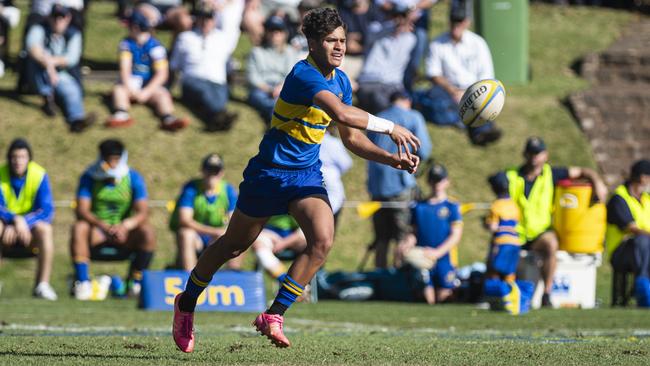 Illy Baravilala for Toowoomba Grammar School. Picture: Kevin Farmer