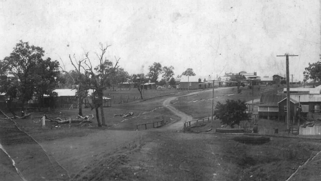 Approaching Murgon in 1912, capturing the journey into this historic community as it began to flourish. Source: Unknown