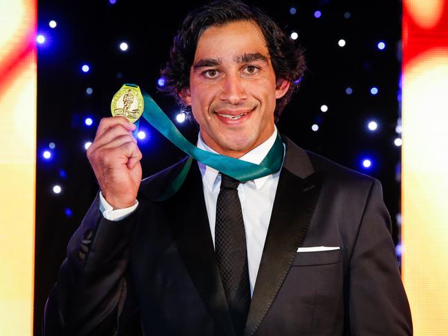 Thurston took out his fourth Dally M medal.