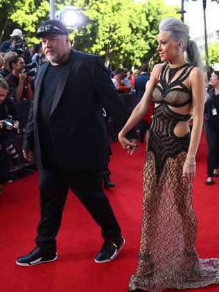 Kyle Sandilands and Imogen Anthony.