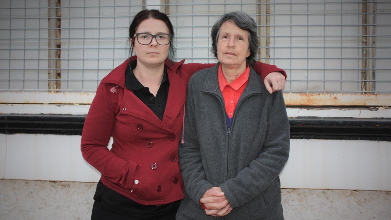 Kirsty and Maria Soutter are disgusted by the selfishness of a thief who stole Maria's handbag containing her keys, mobile phone, wallet, documents and ID last week.