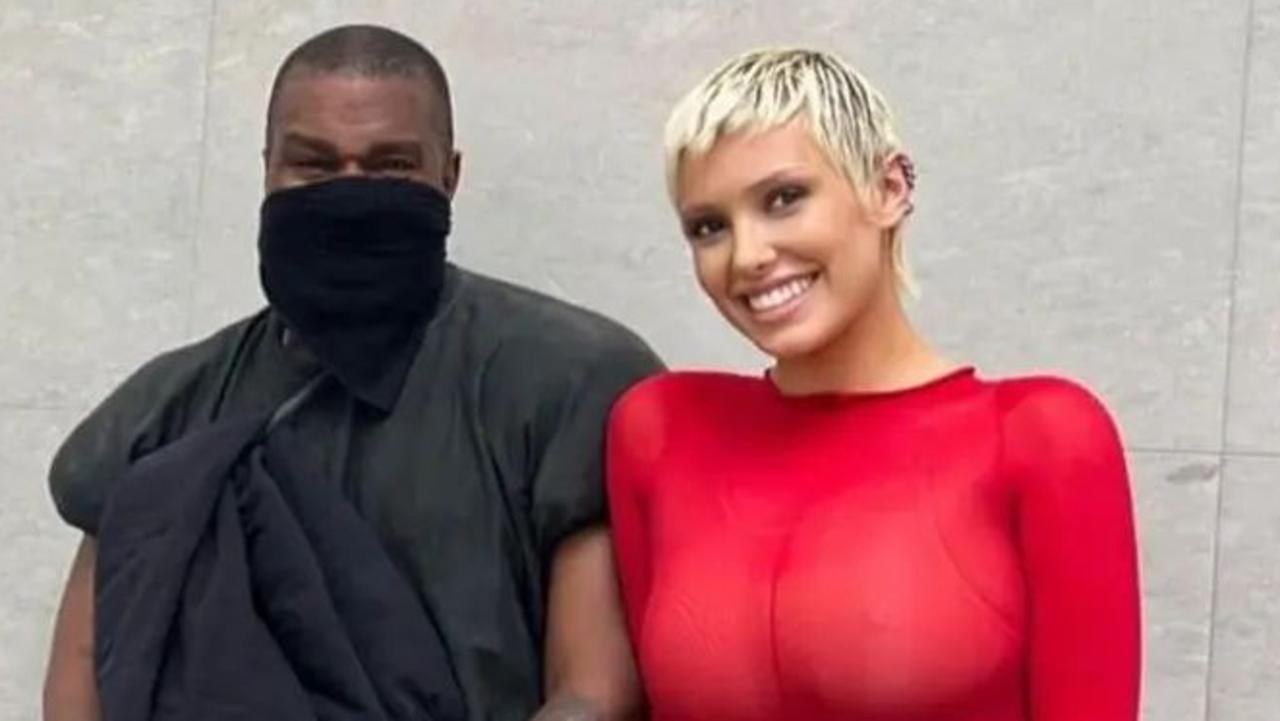 Kanye West with wife Bianca Censori. Picture: Angelina Censori/instagram/