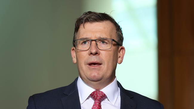 Confederacy of dunces: Alan Tudge said it was back to the drawing board for a draft curriculum that supported ‘ideology over evidence’ and presenting an ‘overly negative view’ of the nation. Picture: NCA NewsWire