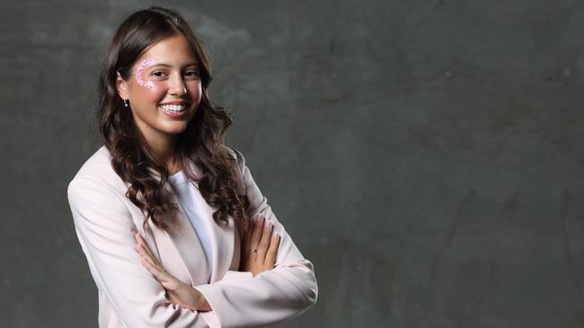 Sophia Rizzo: “To go from Young Woman of the Year finalist and winner in 2022 to sponsoring that category in 2024, is a full-circle moment for me. It’s such an honour to be in a position to give back and support other young women who, like me, are chasing their dreams.” Picture Glenn Hampson