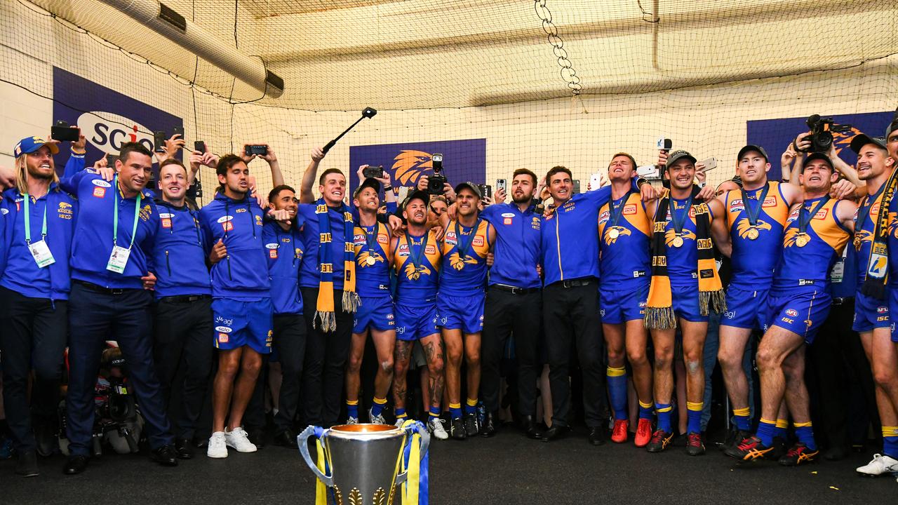 West Coast Eagles Afl Grand Final Celebrations Moment Of Pure Class The Courier Mail