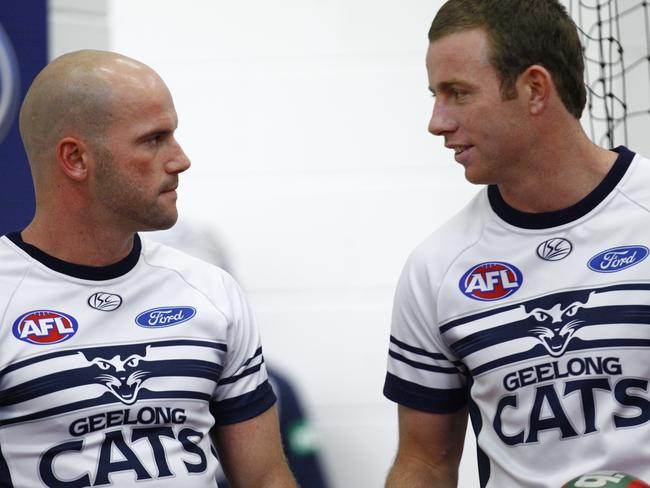 2008 AFL Grand Final  Geelong  v HawthornPaul Chapman and Steve Johnson