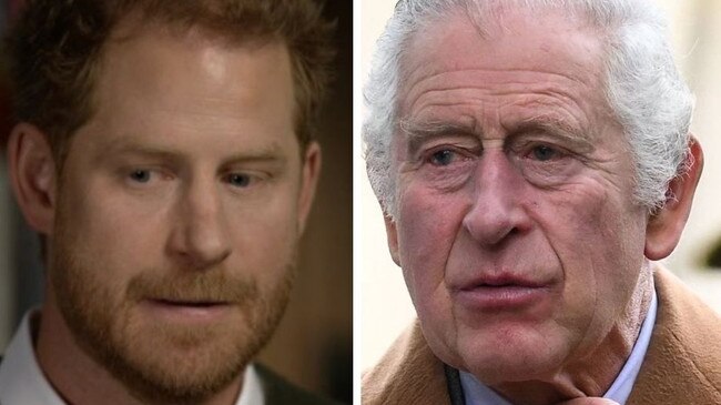 Prince Harry has 'crossed' a line with his father.