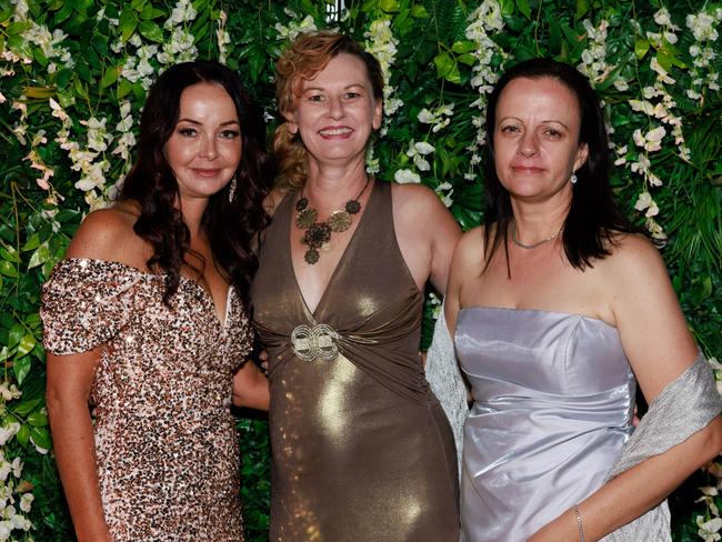 Chatelle Sandeberg, Peta Fletcher and Ange Norman