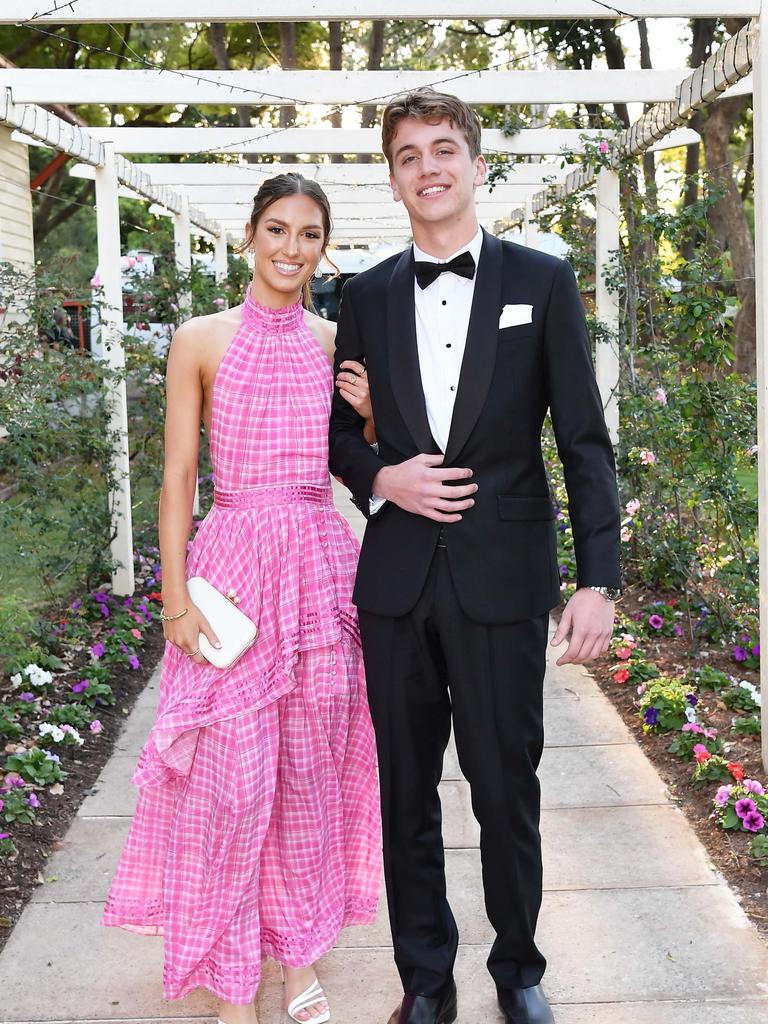 Elsie Stewart and PJ Ostwald at Glennie School Formal. Picture: Patrick Woods.