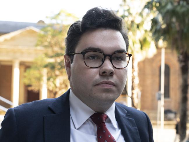 SYDNEY, AUSTRALIA , NewsWire Photos. MARCH 16TH 2023 Bruce Lehrmann walks out of the supreme court in Sydney . Picture: NCA NewsWire/ Flavio Brancaleone