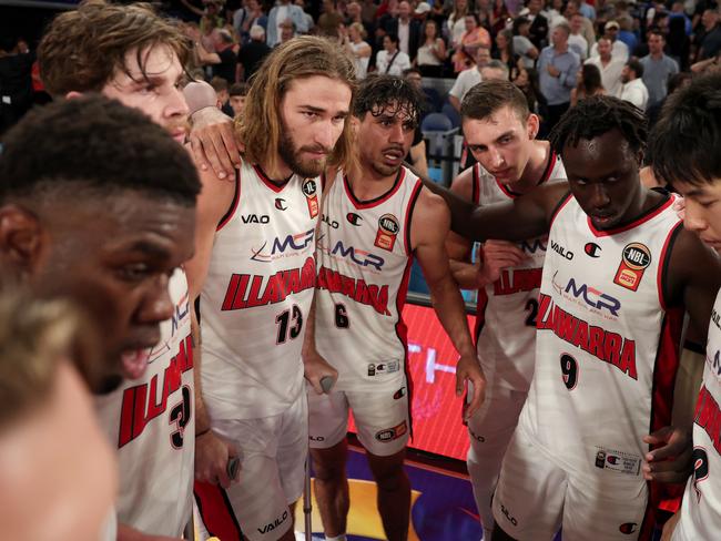 The Hawks are preparing for the deciding Game 5 of the NBL Championship series. Picture: Getty Images